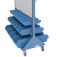 Carrinho com painel para transporte de componentes - CR-77