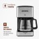 Cafeteira el�trica 550W jarra de vidro 20 x�caras Dolce Arome - C-43-20X-SI  110V