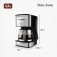 Cafeteira el�trica 550W jarra de vidro 20 x�caras Dolce Arome - C-43-20X-SI  110V