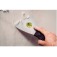 Esp�tula flex�vel met�lica 10 cm com cabo pl�stico - 77396105