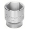Soquete sextavado 8 mm encaixe 1/2