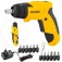 Parafusadeira a bateria articulada 3,6V com kit 12 acess�rios - PBV 120  110V/220V