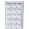 Estante em inox com 27 gavetas n� 5 branca - EI27/5B