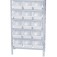 Estante em inox com 27 gavetas n� 5 branca - EI27/5B