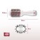 Escova secadora 1200W White Rose 3 em 1 - ES-50  110V/220V