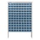 Estante met�lica com 108 gavetas n�3 azul - EF108/3A