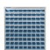 Estante met�lica com 108 gavetas n�3 azul - EF108/3A