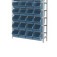 Estante met�lica com 28 gavetas n� 7 azul - EP28/7A