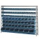 Estante met�lica com 82 gavetas medidas diversas azul - EF82A