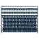 Estante met�lica com 82 gavetas medidas diversas azul - EF82A