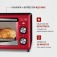 Forno el�trico 650 watts 10 Litros Master Cooker - FR-20  110V