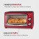 Forno el�trico 650 watts 10 Litros Master Cooker - FR-20  110V