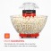 Pipoqueira el�trica  1.200W vermelha Pop Bowl PP-05   110V