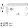 Chave allen 4 mm a�o cromo van�dio - 42