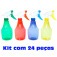 Kit 24 Pulverizadores manuais 550 ml cores sortidas - SX 219