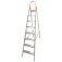 Escada de alum�nio 8 degraus residencial - EDS008