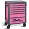Carrinho para ferramentas com 7 gavetas Full Rosa - RSC24/7