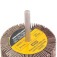 Roda de lixa 60 mm x 20 mm com haste gr�o 120