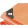 Lona refor�ada de polietileno laranja 10 m x 5 m