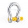 Manilha curva para cabo de a�o 1.1/4 - 35.64.200.114