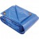 Lona refor�ada de polietileno azul 4 m x 4 m
