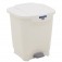 Lixeira em polipropileno branca 25 L - T-Force