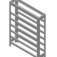 Estante met�lica para 30 gavetas n� 3 - EP30/3