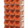 Estante met�lica com 21 gavetas n� 7 laranja - EF21/7L