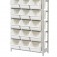 Estante met�lica com 21 gavetas n� 7 branca - EF21/7B