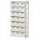 Estante met�lica com 21 gavetas n� 7 branca - EF21/7B