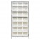 Estante met�lica com 21 gavetas n� 7 branca - EF21/7B