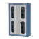 Arm�rio porta componentes com portas de a�o - AM-80