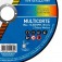 Kit 25 Discos de corte para multi materiais 4.1/2 x 3/64 x 7/8