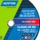 Kit 25 Discos de corte para metal 9 x 1/8 x 7/8