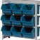 Estante met�lica com 9 gavetas n� 7 azul - EP9/7A