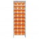 Estante met�lica com 27 gavetas n� 5 laranja      