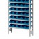 Estante met�lica com 60 gavetas n� 3 azul - EM60/3A
