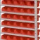 Estante met�lica com 30 gavetas n� 3 vermelha - EF30/3V