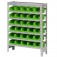 Estante met�lica com 30 gavetas n� 3 verde - EF30/3VD