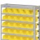Estante met�lica com 30 gavetas n� 3 amarela - EF30/3AM