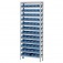 Estante met�lica com 60 gavetas n� 3 azul - EP60/3A