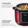 Panela de press�o el�trica digital 5 litros Master Cook Red - PE-39  110V