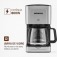 Cafeteira el�trica 800W jarra de vidro 32 x�caras Dolce Arome - C-44-32X-SI  110V