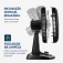 Ventilador de mesa 50 cm 8 p�s 3 velocidades Turbo  110V