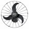 Ventilador de parede 60 cm oscilante preto  - V60P  110V/220V