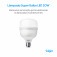 L�mpada led super bulbo 20W 1680 l�mens branca fria - A80  110V/220V