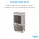 Climatizador de ar evaporativo port�til 177 Watts 65L 60m� - Big Air  110V