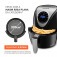 Fritadeira el�trica sem �leo Air Fryer 3,5L 1.500 Watts - AF-30-DI  220V