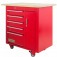 Bancada m�vel com 5 gavetas e porta lateral - RLL-277