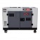 Gerador de energia 10 Kva a diesel cabinado partida el�trica monof�sico - TDWG12000SGE-N  110V/220V